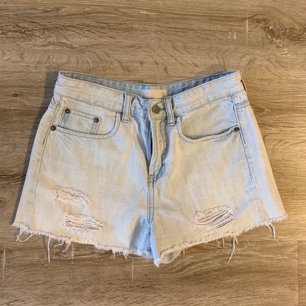 BP high waisted cut off jean shorts